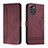 Leather Case Stands Flip Cover Holder H01X for Nokia G60 5G