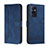 Leather Case Stands Flip Cover Holder H01X for OnePlus 9 Pro 5G Blue