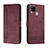 Leather Case Stands Flip Cover Holder H01X for Realme 7i RMX2193