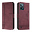 Leather Case Stands Flip Cover Holder H01X for Realme C31