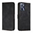 Leather Case Stands Flip Cover Holder H01X for Realme C35 Black