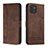 Leather Case Stands Flip Cover Holder H01X for Samsung Galaxy A03