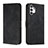 Leather Case Stands Flip Cover Holder H01X for Samsung Galaxy A13 4G Black