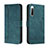 Leather Case Stands Flip Cover Holder H01X for Sony Xperia 10 III Lite Green