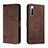 Leather Case Stands Flip Cover Holder H01X for Sony Xperia 10 III SO-52B