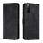 Leather Case Stands Flip Cover Holder H01X for Sony Xperia 10 IV SOG07 Black