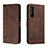 Leather Case Stands Flip Cover Holder H01X for Sony Xperia 5 II