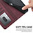 Leather Case Stands Flip Cover Holder H01X for Vivo Y11