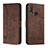 Leather Case Stands Flip Cover Holder H01X for Vivo Y11