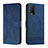 Leather Case Stands Flip Cover Holder H01X for Vivo Y12s