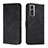 Leather Case Stands Flip Cover Holder H01X for Vivo Y55s (2021)