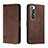 Leather Case Stands Flip Cover Holder H01X for Xiaomi Mi 10S 5G