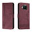 Leather Case Stands Flip Cover Holder H01X for Xiaomi Mi 10T Lite 5G Red