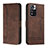 Leather Case Stands Flip Cover Holder H01X for Xiaomi Mi 11i 5G (2022)