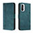 Leather Case Stands Flip Cover Holder H01X for Xiaomi Mi 11i 5G Green