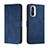 Leather Case Stands Flip Cover Holder H01X for Xiaomi Mi 11X 5G Blue