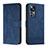 Leather Case Stands Flip Cover Holder H01X for Xiaomi Mi 12T 5G Blue