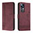 Leather Case Stands Flip Cover Holder H01X for Xiaomi Mi 12T 5G Red