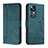 Leather Case Stands Flip Cover Holder H01X for Xiaomi Mi 12T Pro 5G Green