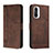 Leather Case Stands Flip Cover Holder H01X for Xiaomi Poco F3 5G