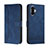 Leather Case Stands Flip Cover Holder H01X for Xiaomi Poco F3 GT 5G Blue
