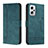 Leather Case Stands Flip Cover Holder H01X for Xiaomi Poco X4 GT 5G Green