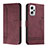 Leather Case Stands Flip Cover Holder H01X for Xiaomi Poco X4 GT 5G Red