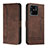 Leather Case Stands Flip Cover Holder H01X for Xiaomi Redmi 10 India