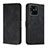 Leather Case Stands Flip Cover Holder H01X for Xiaomi Redmi 10 Power Black