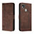 Leather Case Stands Flip Cover Holder H01X for Xiaomi Redmi 9 Activ