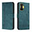 Leather Case Stands Flip Cover Holder H01X for Xiaomi Redmi K50 Gaming AMG F1 5G Green