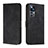 Leather Case Stands Flip Cover Holder H01X for Xiaomi Redmi K50 Ultra 5G Black