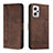 Leather Case Stands Flip Cover Holder H01X for Xiaomi Redmi K50i 5G