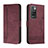 Leather Case Stands Flip Cover Holder H01X for Xiaomi Redmi Note 11 4G (2021)