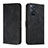 Leather Case Stands Flip Cover Holder H01X for Xiaomi Redmi Note 11 Pro 5G Black