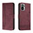 Leather Case Stands Flip Cover Holder H01X for Xiaomi Redmi Note 11 SE India 4G