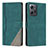 Leather Case Stands Flip Cover Holder H01X for Xiaomi Redmi Note 12 4G Green