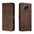 Leather Case Stands Flip Cover Holder H01X for Xiaomi Redmi Note 9 5G