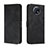 Leather Case Stands Flip Cover Holder H01X for Xiaomi Redmi Note 9T 5G Black