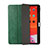 Leather Case Stands Flip Cover Holder H02 for Apple iPad Pro 12.9 (2021) Green