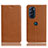 Leather Case Stands Flip Cover Holder H02P for Motorola Moto Edge Plus (2022) 5G