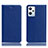 Leather Case Stands Flip Cover Holder H02P for OnePlus Nord CE 2 Lite 5G Blue