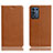 Leather Case Stands Flip Cover Holder H02P for Oppo K9S 5G