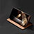 Leather Case Stands Flip Cover Holder H02P for Oppo Reno11 5G