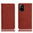 Leather Case Stands Flip Cover Holder H02P for Oppo Reno5 Z 5G
