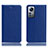 Leather Case Stands Flip Cover Holder H02P for Xiaomi Mi 12S 5G Blue