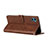 Leather Case Stands Flip Cover Holder H02X for Motorola Moto E22S