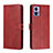 Leather Case Stands Flip Cover Holder H02X for Motorola Moto Edge 30 Lite 5G