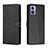 Leather Case Stands Flip Cover Holder H02X for Motorola Moto Edge 30 Lite 5G