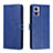 Leather Case Stands Flip Cover Holder H02X for Motorola Moto Edge 30 Lite 5G